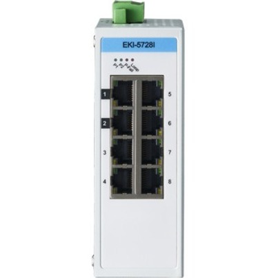 PROVIEW,8-PORT FUL GIGABIT IND. SWITCH,-