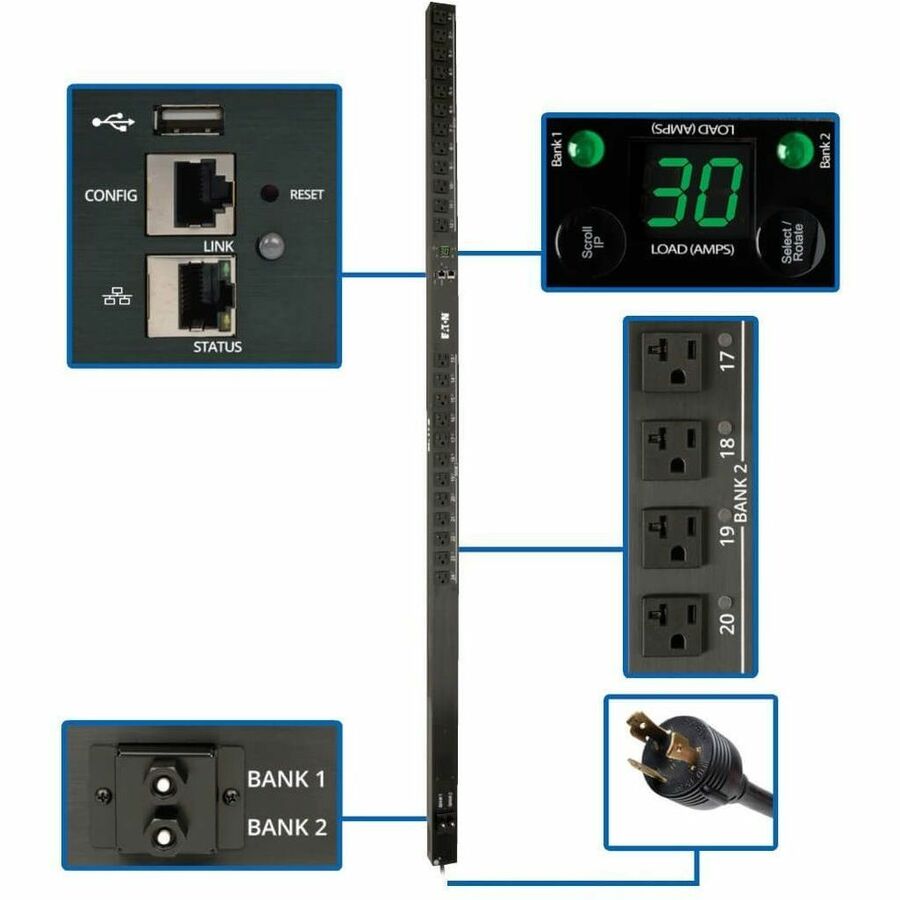 2.9KW SWITCHED PDU 120V SINGLE