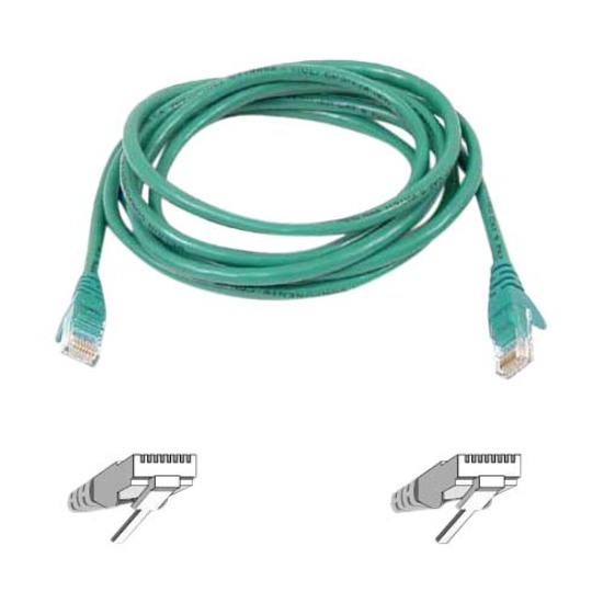 3' Cat6 Snagless Patch Cbl GRN
