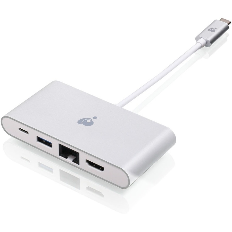 THE USBC 4IN1 4K MULTIPORT ADAPTER EXPANDS AN USBC PORT TO AN ETHERNET NETWORK C