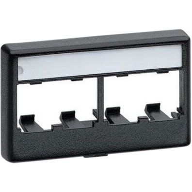 Panduit CFFPL4IW Modula Furniture Four Mini Com Mods, Off White | Connectors