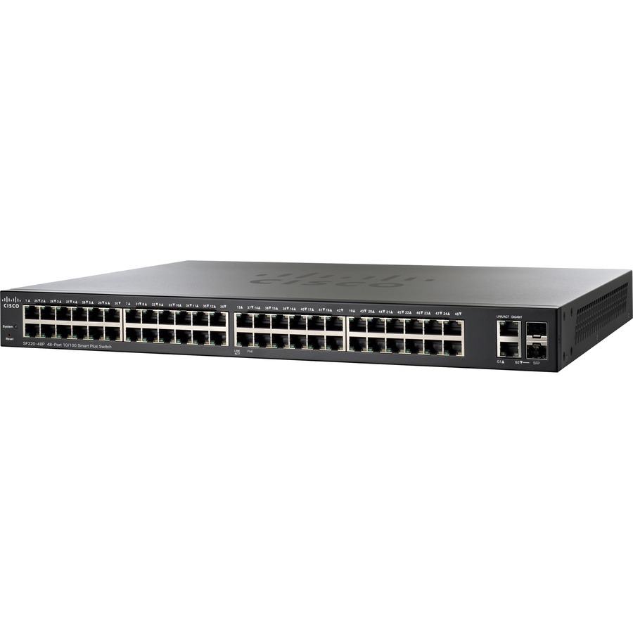 SF220-48P 48-PORT 10/100 POE SMART SWITCH REMANUFACTURED