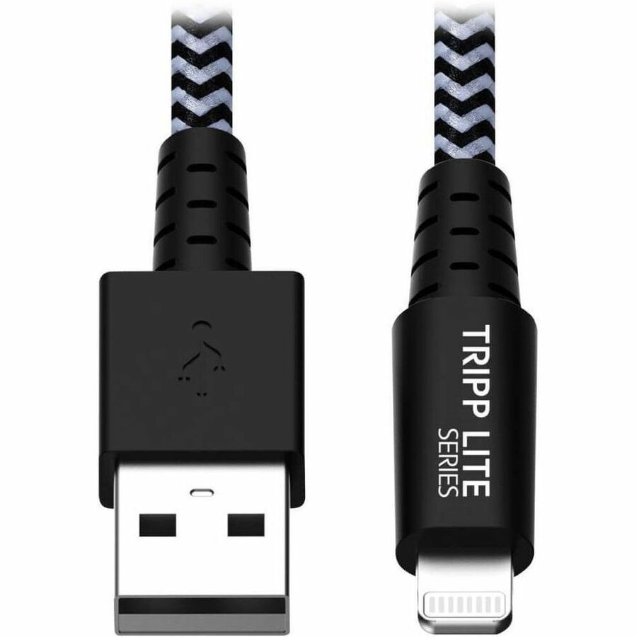 Eaton M100-006-HD 6 ft USB Sync Charge Cable | Lightning, Heavy-Duty
