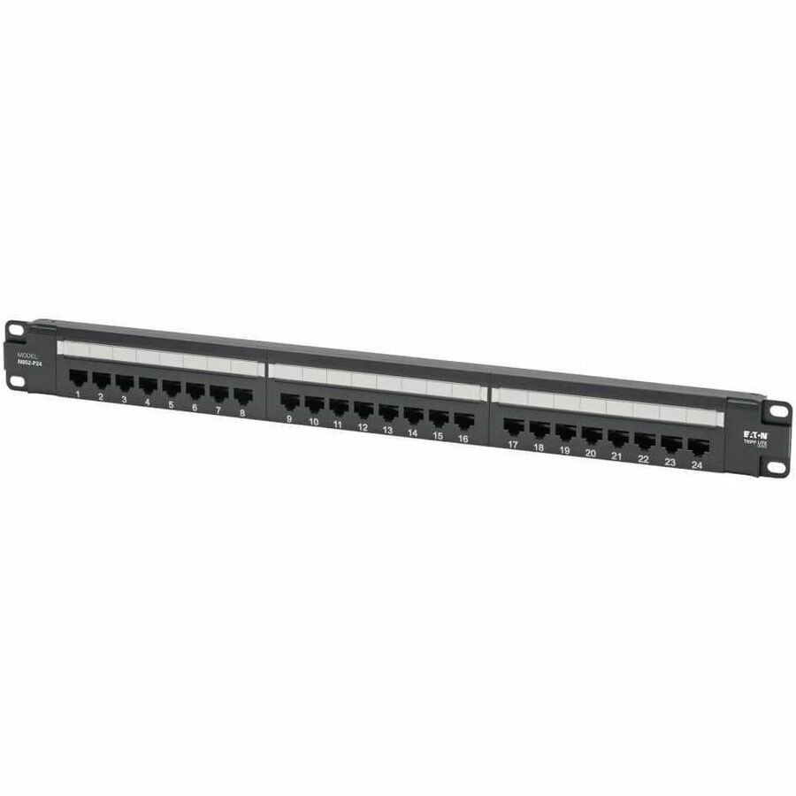 Cat5e PoE Patch Panel 24-Port
