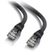 CABLES TO GO Cat6 Snagless Unshielded (UTP) Ethernet Network Patch Cable - Black 3ft. (27151)