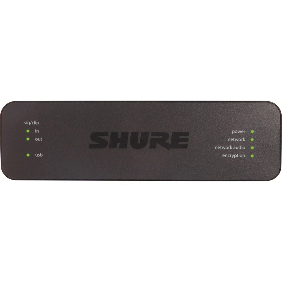 DANTE (4 INPUTS) TO ANALOG (1 INPUT/1 OUTPUT) ROUTER/USB INTERFACE (1 INPUT/1 OU