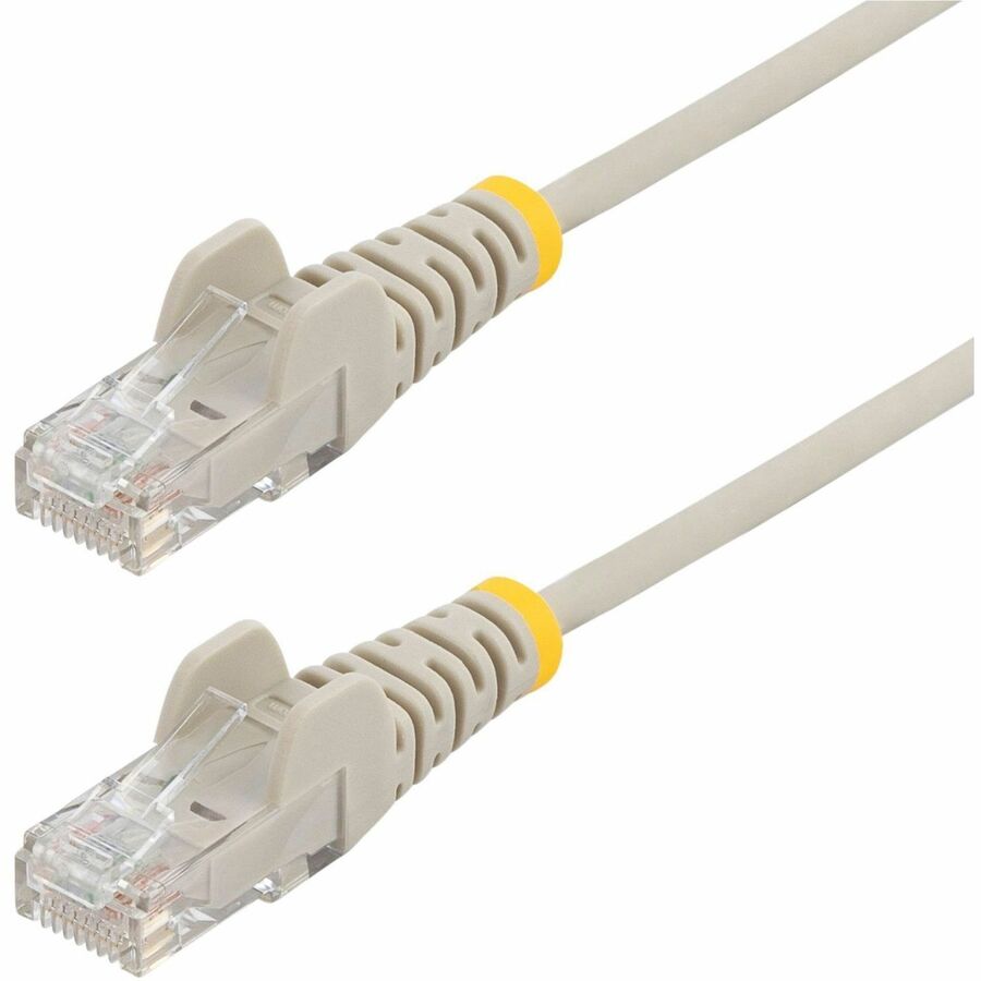 1FT CAT6 GRAY PVC SNAGLESS