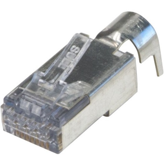 EZEX44 SHIELDED RJ45 EXTERNAL GROUND CONNECTOR, 100/BAG.