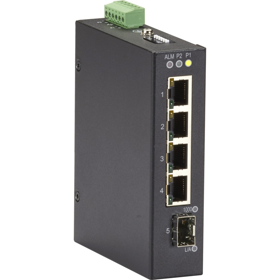 GIGABIT ETHERNET (1000-MBPS) EXTREME TEMPERATURE SWITCH - (4) 10/100/1000-MBPS C