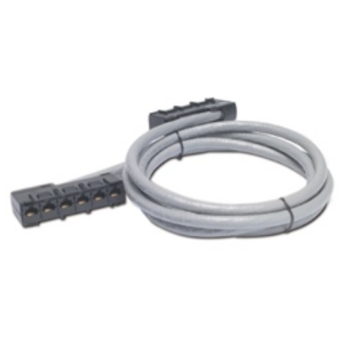 APC DATA DISTRIBUTION CABLE, CAT5E UTP CMR GRAY, 6XRJ-45 JACK TO 6XRJ-45 JACK, 3