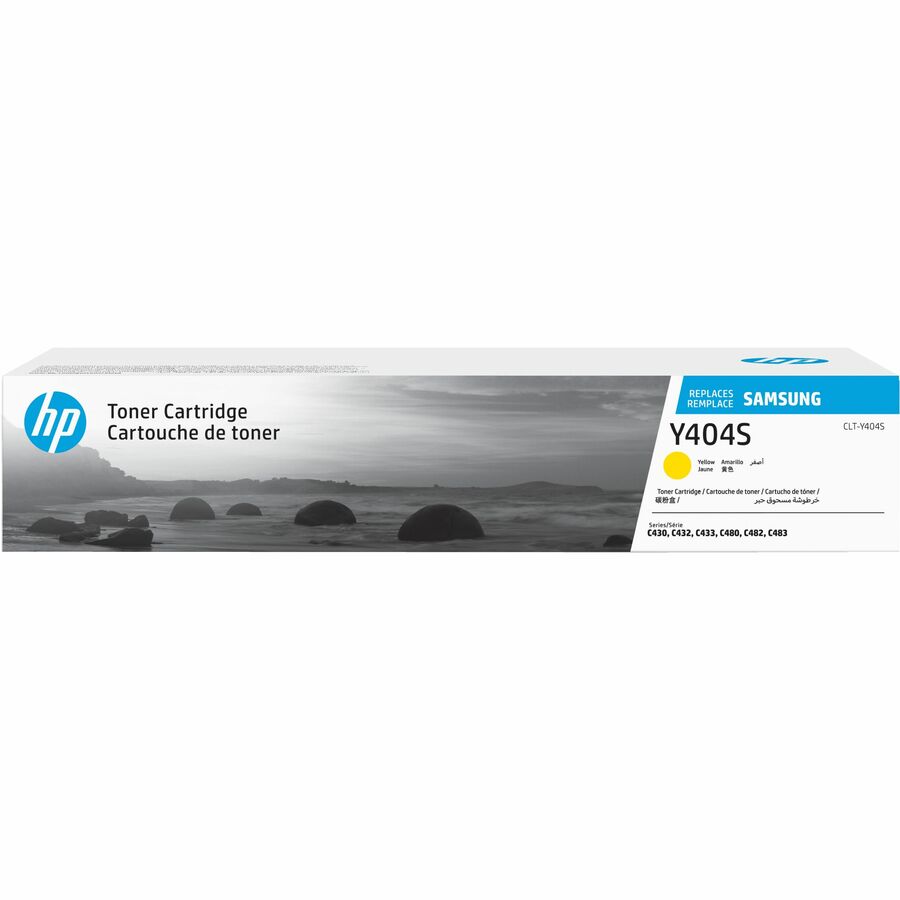 SAMSUNG CLT-Y404S Yellow Toner Cartridge | 1000 Pages Yield | (CLT-Y404S/XAA)