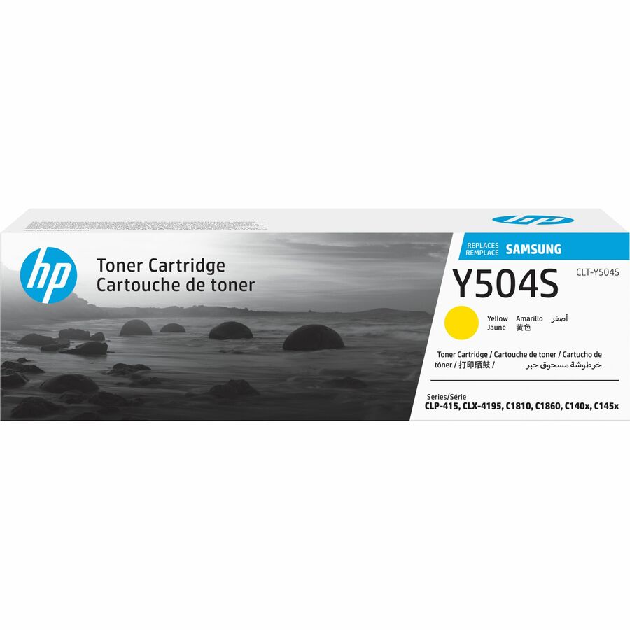 Samsung CLT-Y504S/XAA Yellow Toner Cartridge | Laser | Average 1800 standard pages