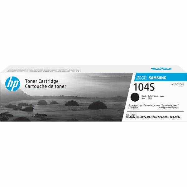 SAMSUNG 104S Black Toner Cartridge | 1500 Pages Yield