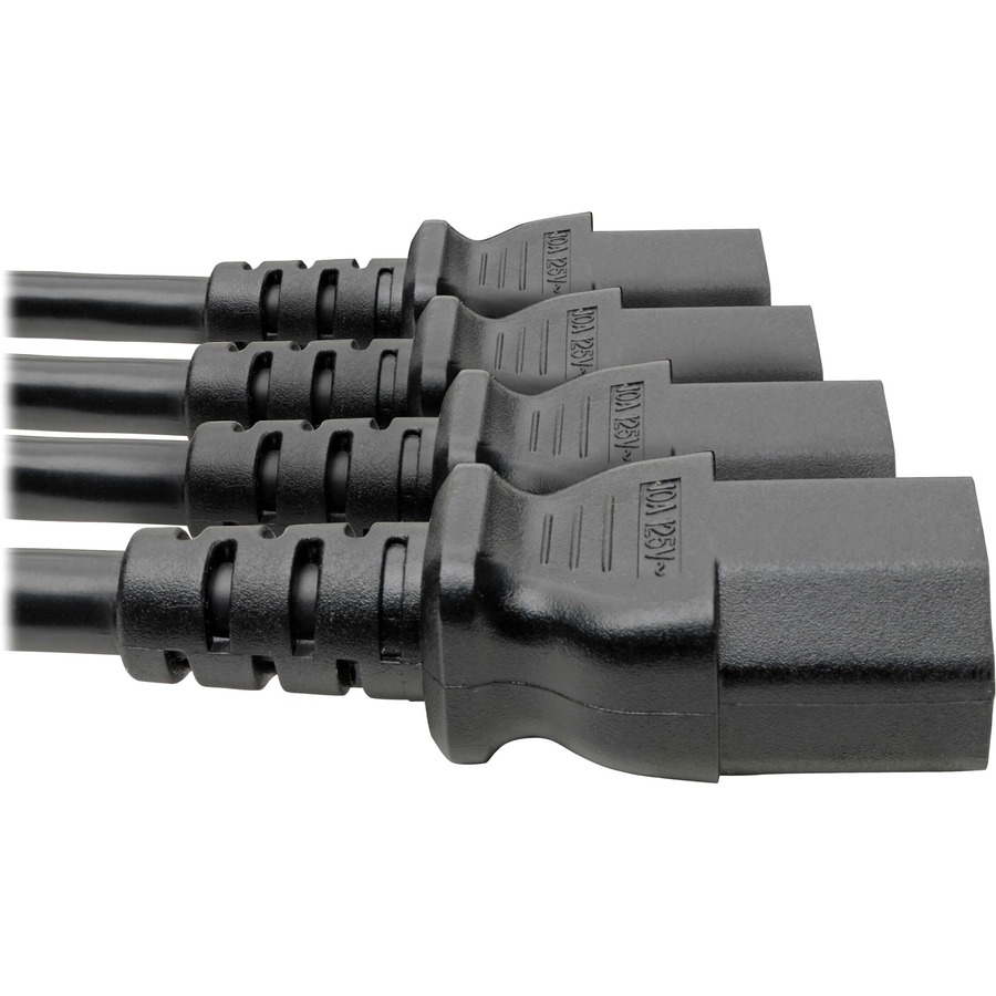 POWER CORD - POWER IEC 320 EN 60320 C13 - FEMALE LEFT GENDER - POWER IEC 320 EN