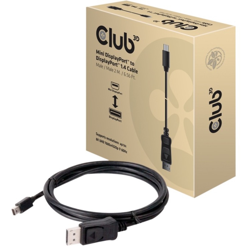 Mdp1.4 - Dp1.4 M_m 2m/ 6.5ft Hbr3 Cable