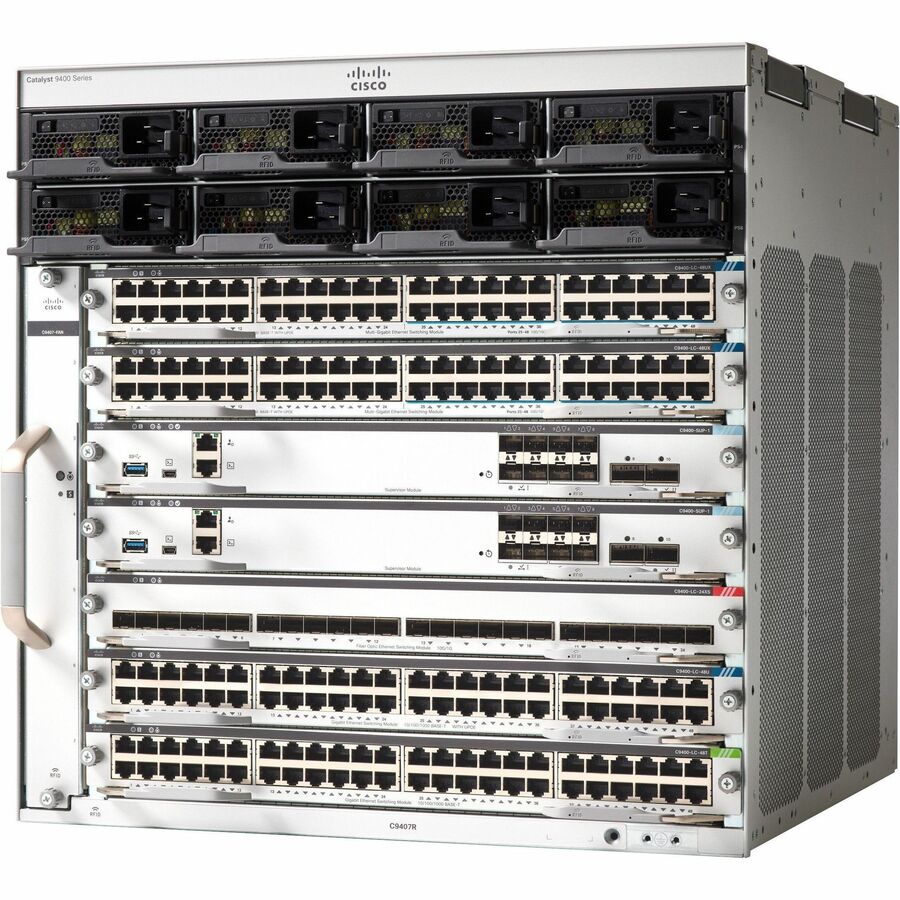 CATALYST 9400 SERIES 7 SLOT,1XSUP, 2XLC , EDU LIC