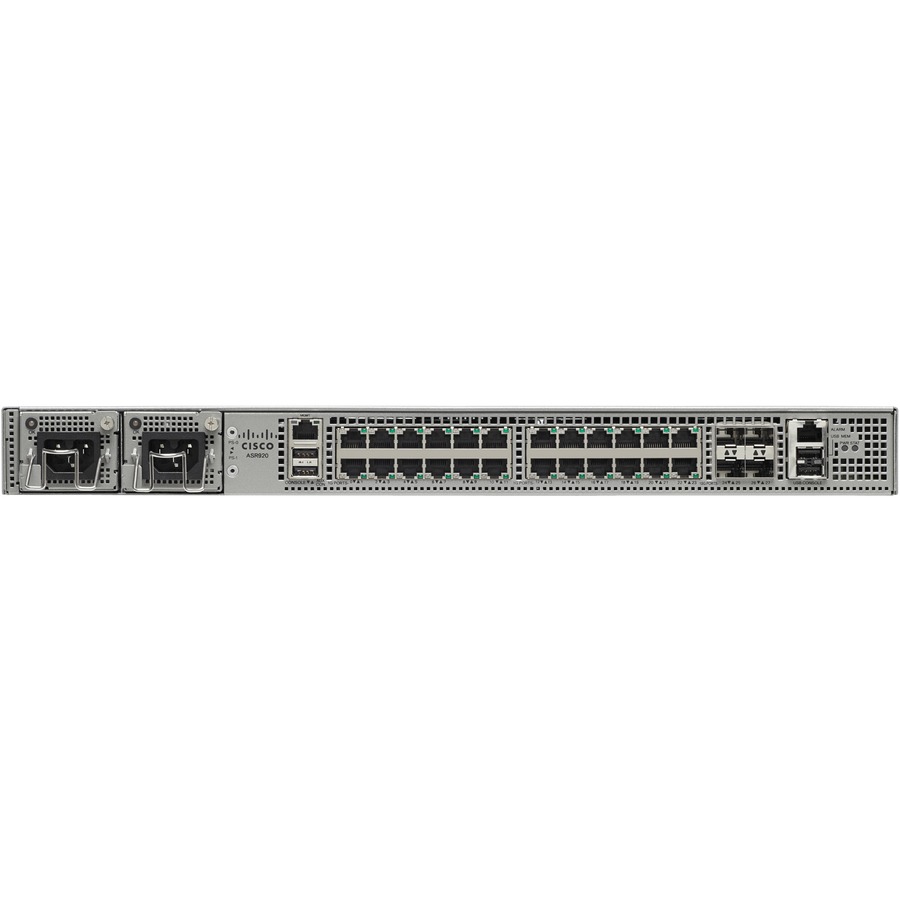 ASR920SER24GECOPPER&4-10GE:NOPSU,FAN/FEAT.LIC REMANUFACTURED