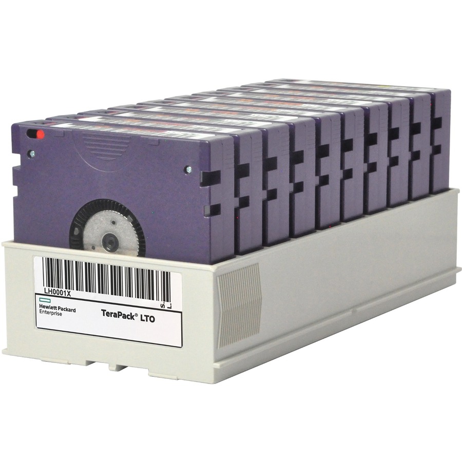 HPE LTO-8 CUSTOM TERAPACK TAPES