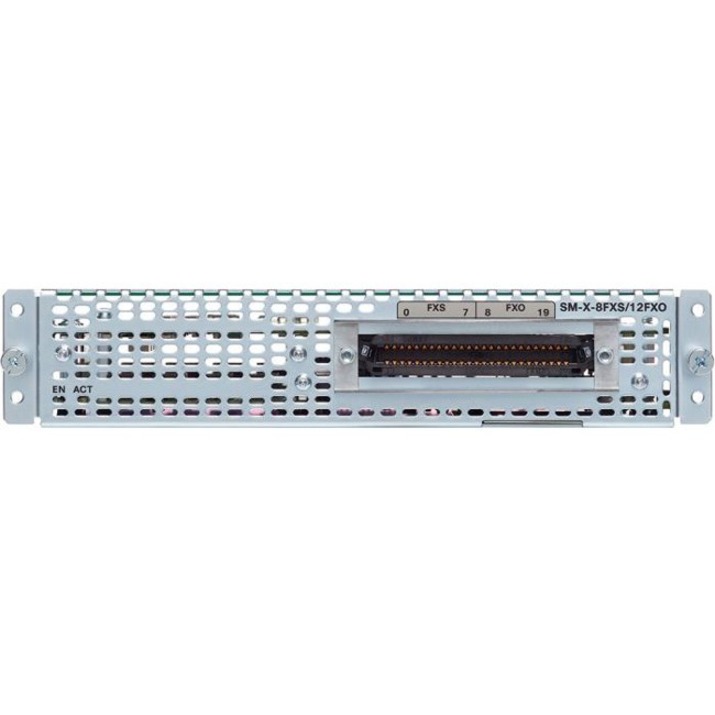 FIXED PORT HIGH DENSITY ANALOG VOICE SERVICEMODULE FOR ISR4K