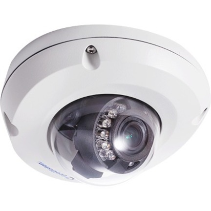 2MP,2.8 MM, SUPER LOW LUX, WDR PRO, IR MINI RUGGED DOME, H.265-125-EDR2700-0F0