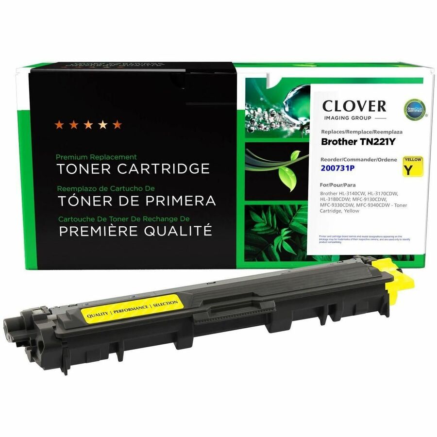 CIG REMANUFACTURED YELLOW BROTHER TN221
