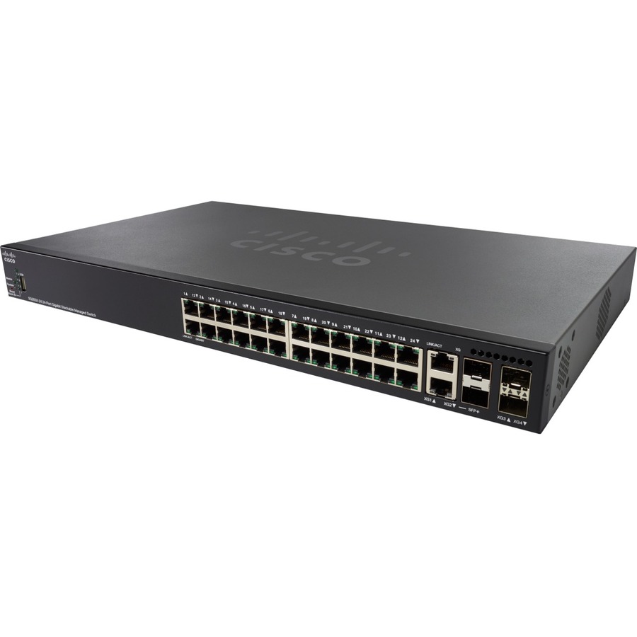 CISCOSG350X-24P24-PRTGIGABITPOESTCKBLESW REMANUFACTURED