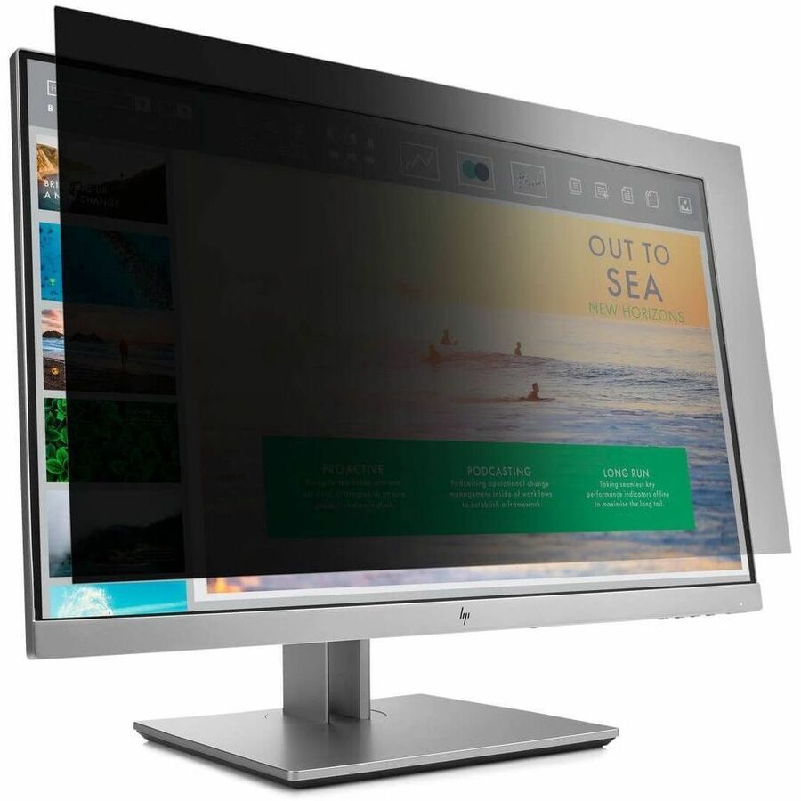 4VU PRIVACY SCREEN FOR HP ELITEDISPLAY E233 AND HP Z23N G2, LANDSCAPE CLEAR