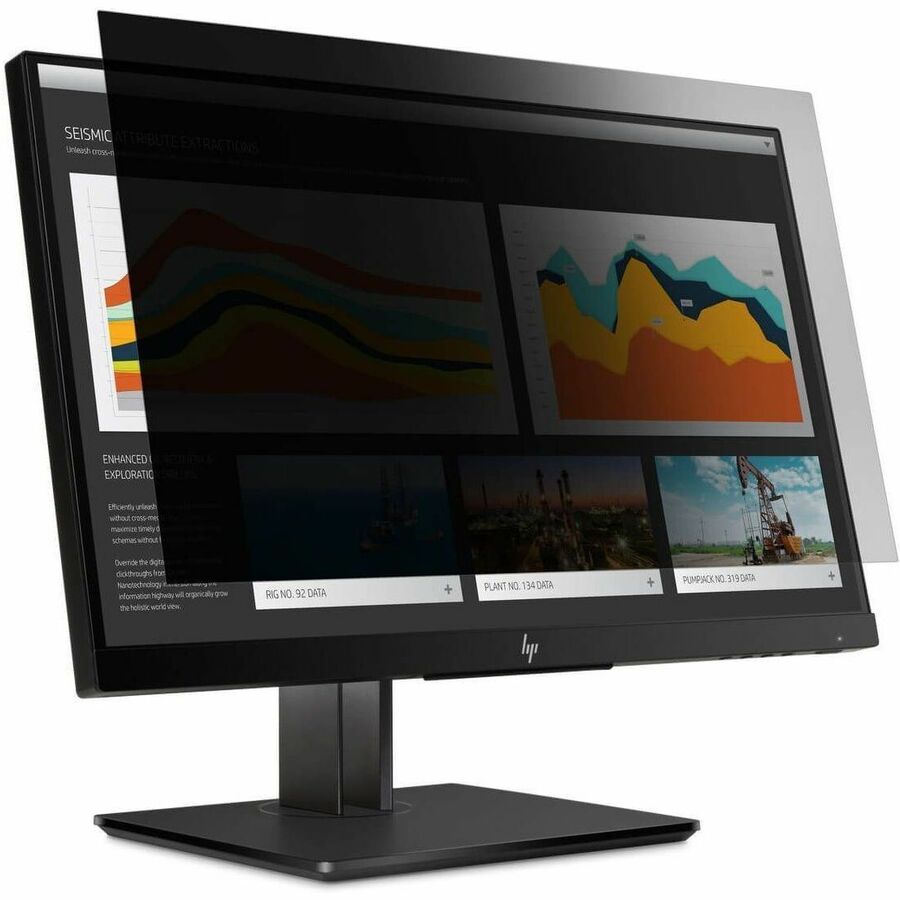 4VU PRIVACY SCREEN FOR HP ELITEDISPLAY E223 AND HP Z22N, G2, LANDSCAPE CLEAR