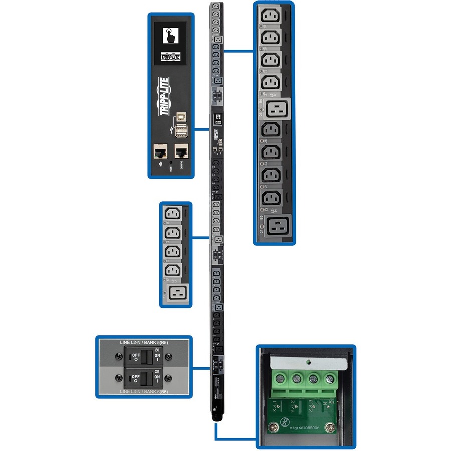 PDU 3-PHASE SWITCHED CUSTOM