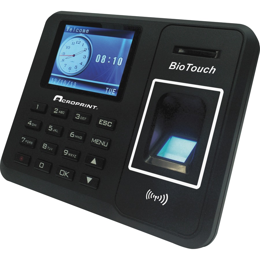 BIOMETRIC SOFTWARE-FREE TIME CLOCK