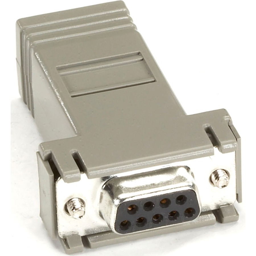 AT ADAPTER - DB9 FEMALE TO RJ45, GSA, TAA, 45 DAY STANDARD RETURN POLICY