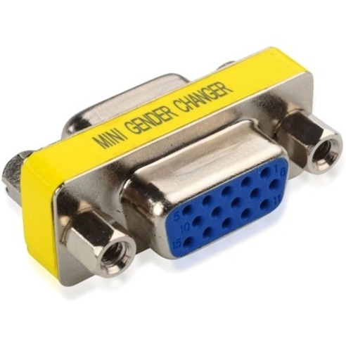 COUPLER - VGA LEFT CONNECTOR - FEMALE LEFT GENDER - VGA RIGHT CONNECTOR - FEMALE