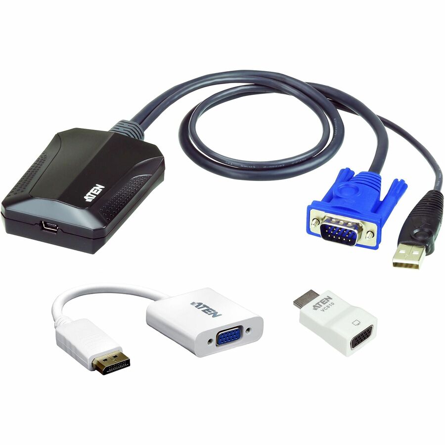 PORTABLE LAPTOP USB CONSOLE CV211KIT01-INCLUDES 1X CV211,1X VC925,AND 1X VC810