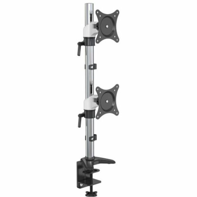 VERTICAL DUAL DISPLAY MONITOR MOUNT
