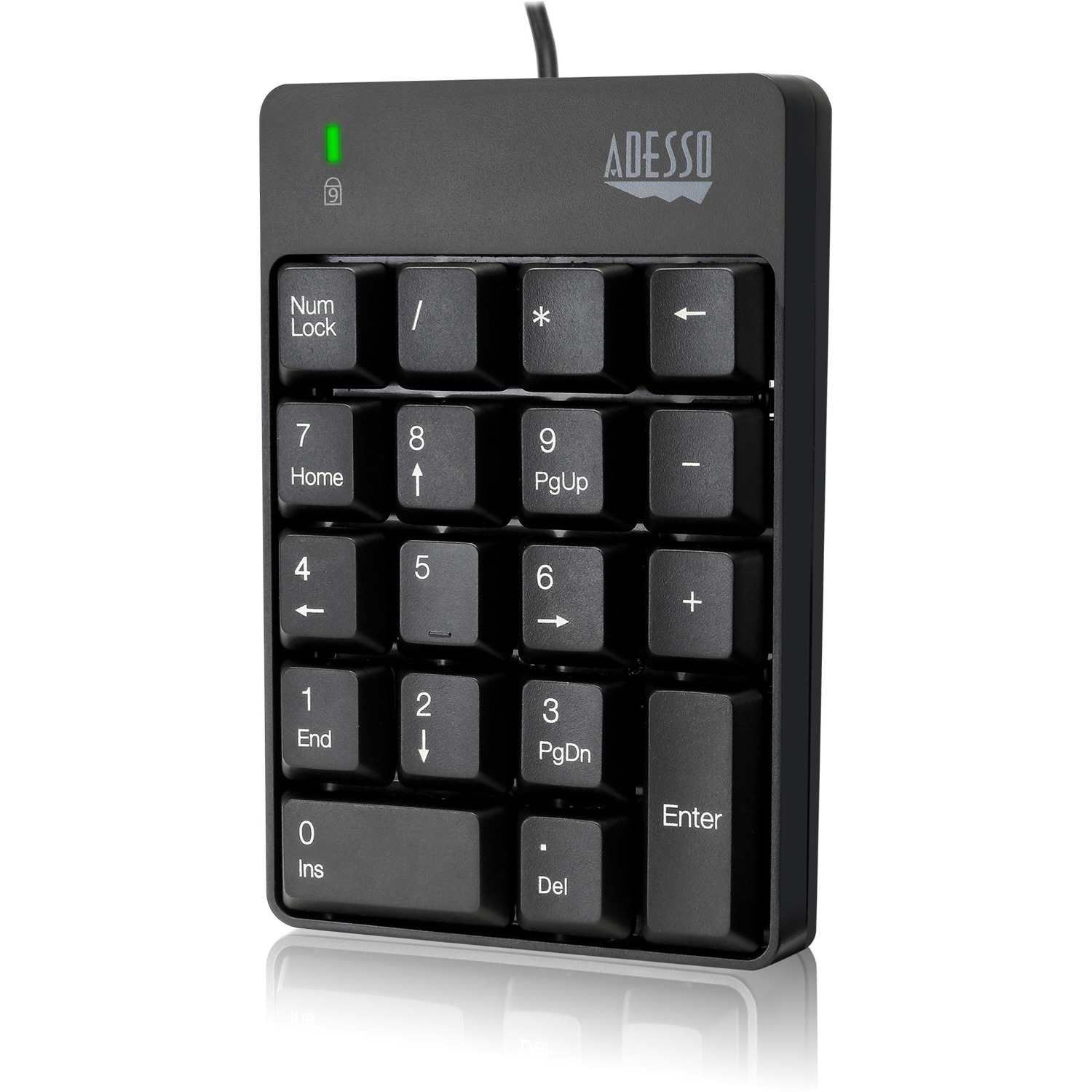Mini Keyboard Num Lock 18KEY NUMERIC KEYPAD USB SPILL RESISTANT NUM LOCK LED - Canada ...