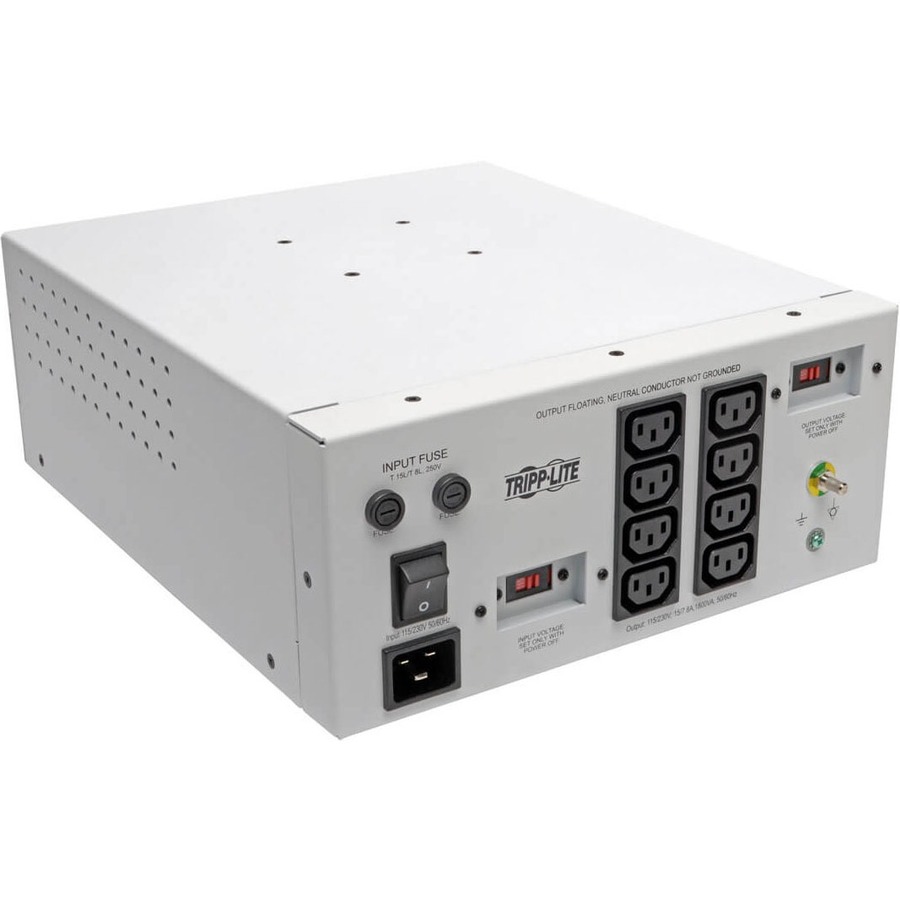 EATON TRIPP LITE SERIES ISOLATOR SERIES DUAL-VOLTAGE 115/230V 1800W 60601-1 MEDI