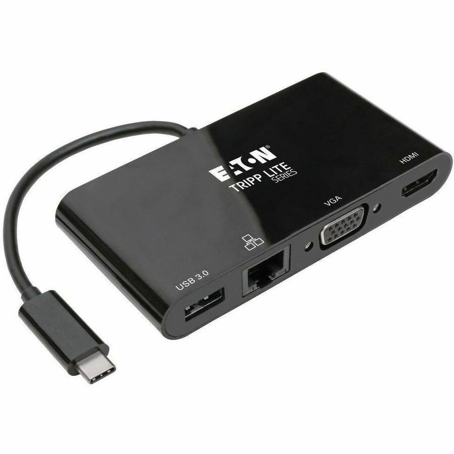 EATON TRIPP LITE SERIES USB-C MULTIPORT ADAPTER - 4K HDMI, VGA, USB 3.X (5GBPS)