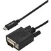 Startech USB-C to VGA Cable - 1920 x 1200 - Black 3m (CDP2VGA3MBNL)