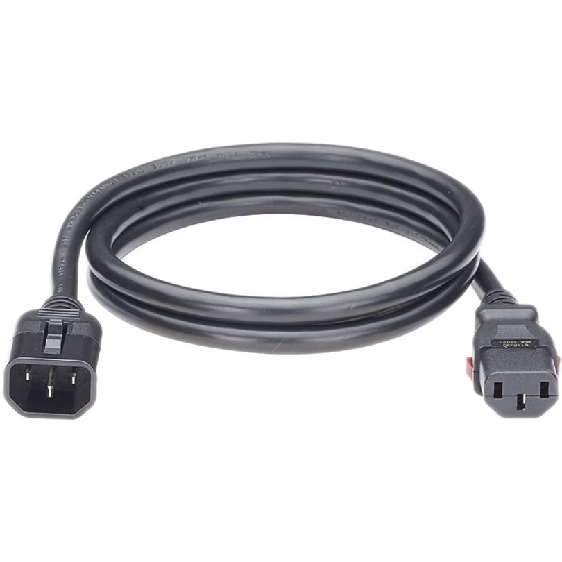 LOCKING PWR CORD IEC C14 TO IEC C13EA