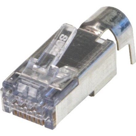 EZEX48 SHIELDED RJ45 EXTERNAL GROUND CONNECTOR, 25/CLAMSHELL.