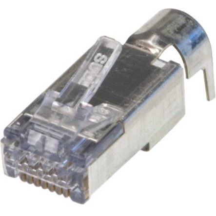 EZEX48 SHIELDED RJ45 EXTERNAL GROUND CONNECTOR, 50/JAR.