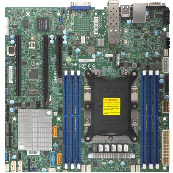 Supermicro X11SPH-NCTPF Intel Xeon LGA3647 Server Board - ATX, Single-Socket, for Xeon Scalable CPU (X11SPH-NCTPF-O)