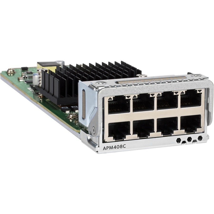 NETGEAR 8 X 100M/1G/2.5G/5G/10GBASE-T PORT CARD (APM408C)