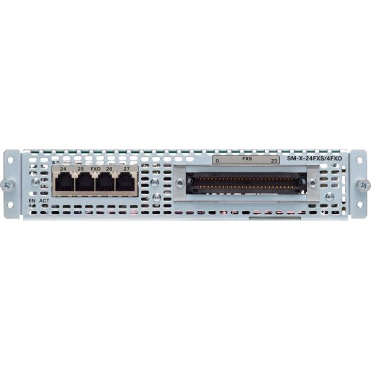 FIXED PORT HIGH DENSITY ANALOG VOICE SERVICEMODULE FOR ISR4K