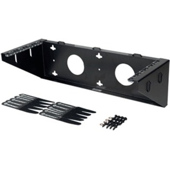 VERTICAL WALL MOUNT BRACKET - 19 IN MOUNTING X 4 RACK UNITS - BLACK