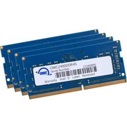 32.0GB (4 X 8GB) OWC PC4-19200 DDR4 2400MHZ 260-PIN CL17 SO-DIMM MEMORY UPGRADE