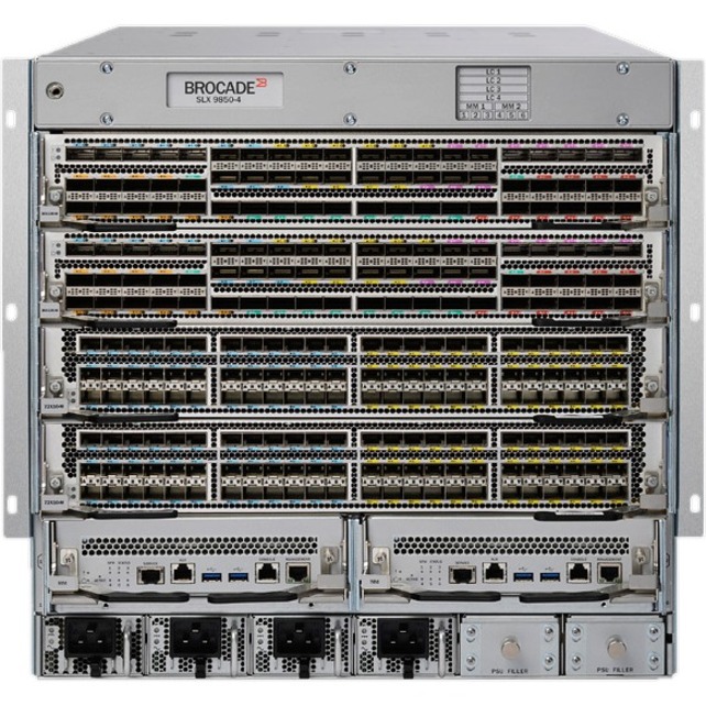 SLX 9850 FOUR-POST RACK MOUNTING KIT FOR 4 SLOT CHASSIS. INCLUDE 27-31 FLUSH AND