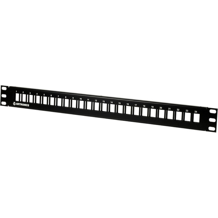 24 PORT,FLUSH KEYSTNE JACK PNL FLAT,1RU