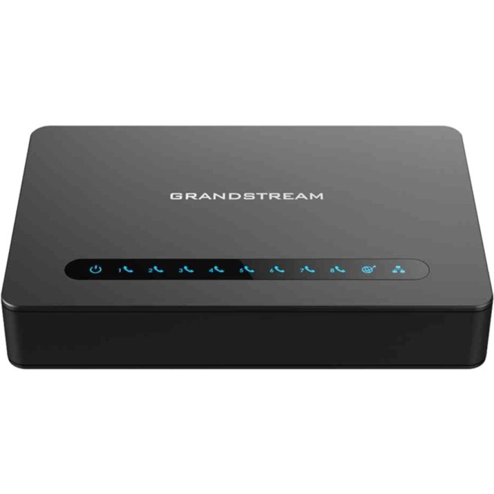 THE HT818 IS A POWERFUL 8-PORT VOIP GATEWAY WITH 8 FXS PORTS AND AN INTEGRATED G