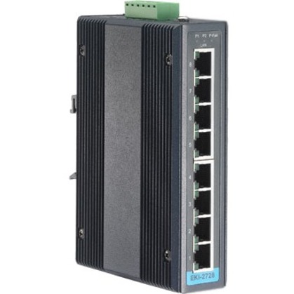 SWITCH - EKI-2728-CE - WIRED - DATA TRANSFER RATE: 1000 MBPS - NETWORKING / PORT